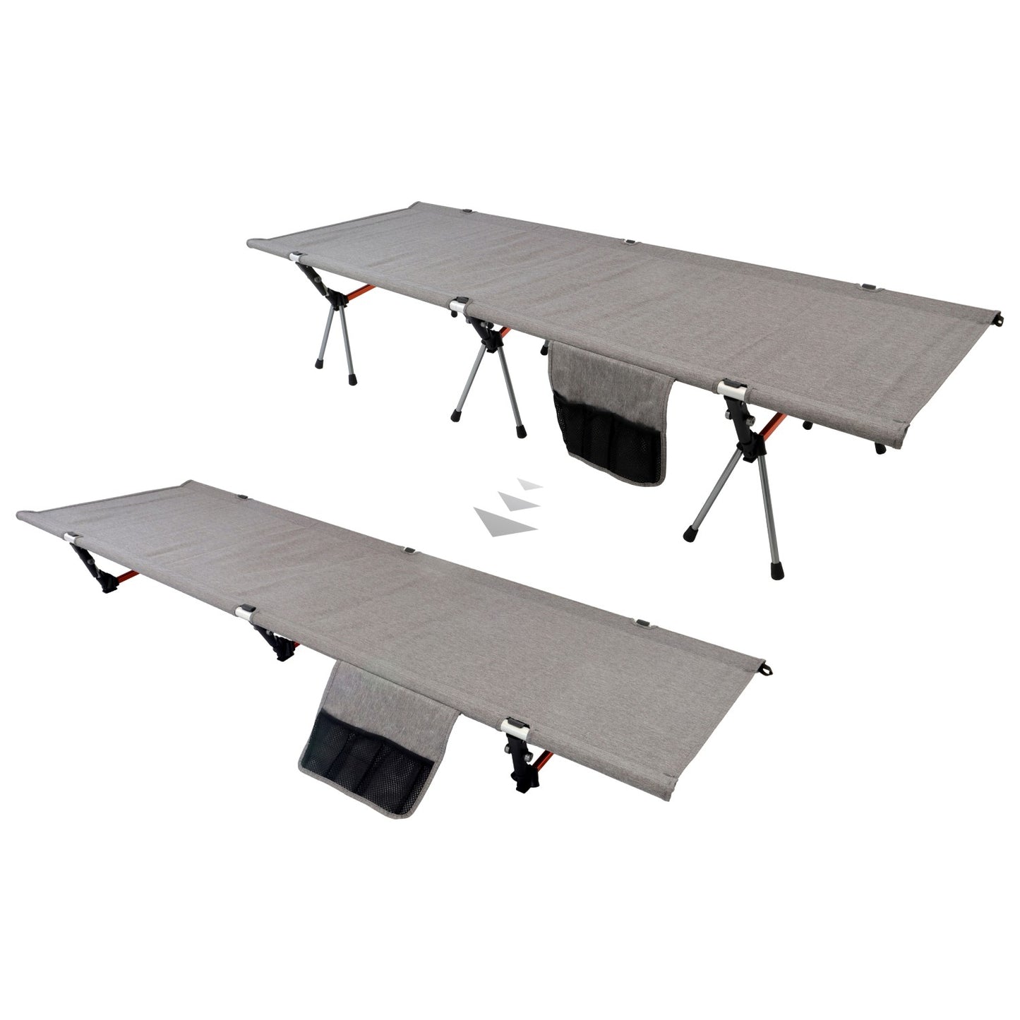 Lifted Camping Cot
